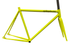 Sgvbicycles 4130 Chromoly Track Frame 55cm Neon Yellow
